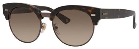 gucci gg 4278 s|Gucci GG 4278/S LZNCC Round Havana Brown Sunglasses 54 .